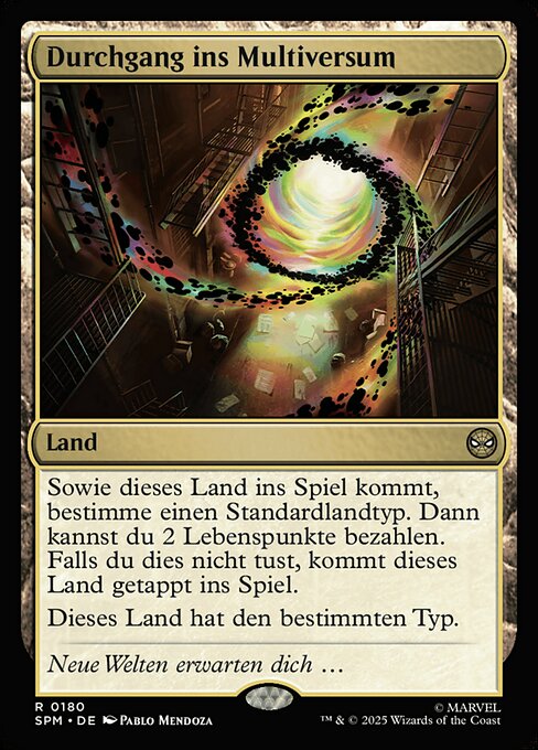 Durchgang ins Multiversum