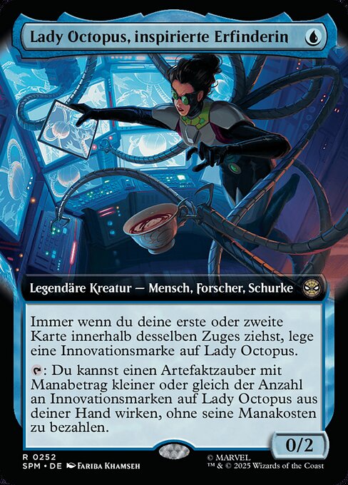 Lady Octopus, inspirierte Erfinderin