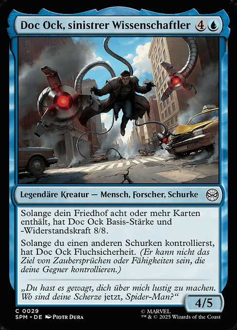 Doc Ock, sinistrer Wissenschaftler