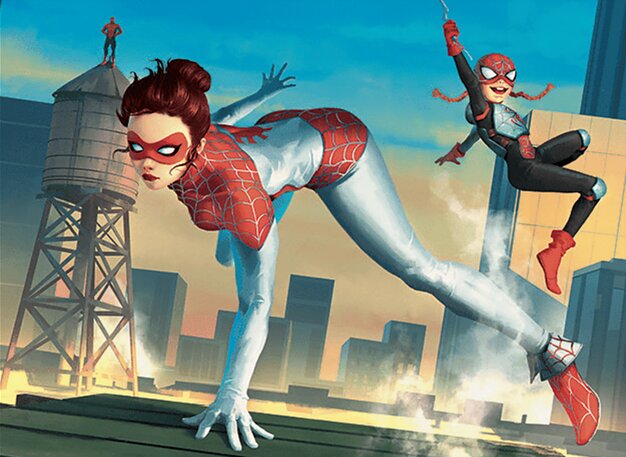 Spinneret und Spiderling