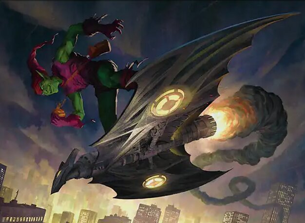 Rocket-Powered Goblin Glider