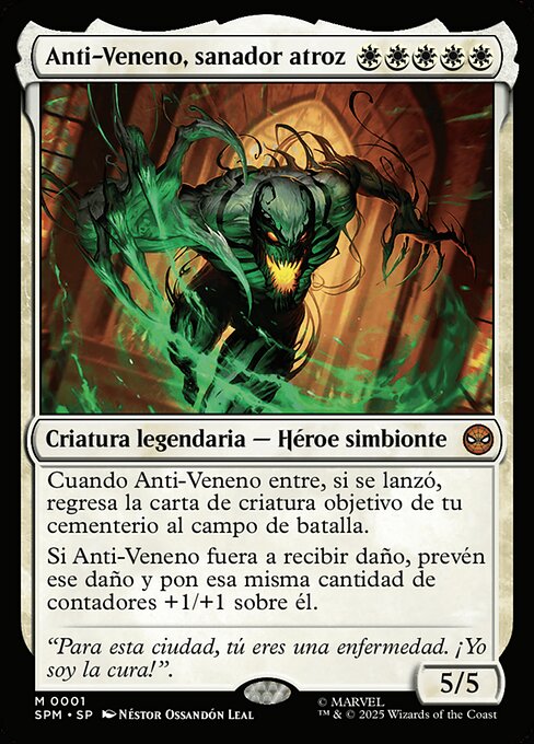 Anti-Veneno, sanador atroz