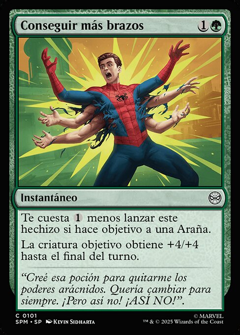 Conseguir más brazos