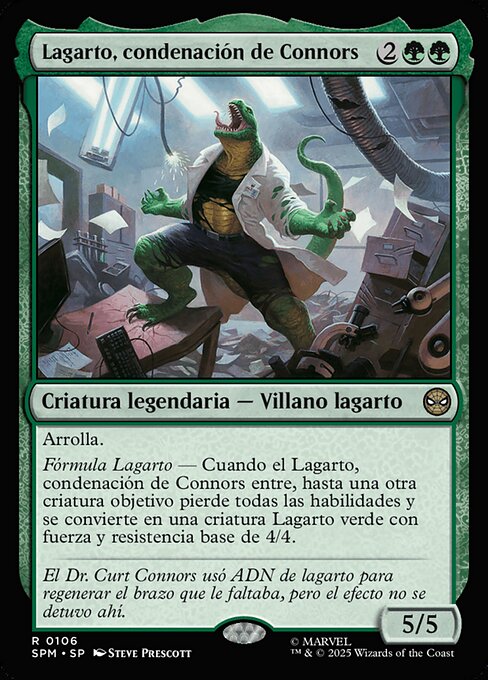 Lagarto, condenación de Connors