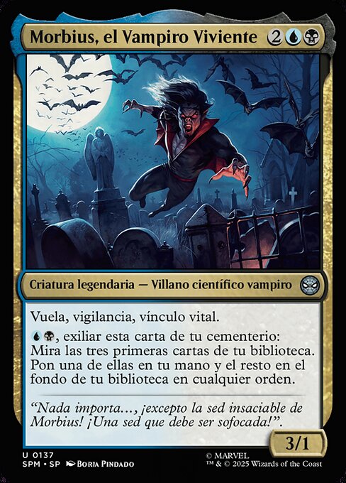 Morbius, el Vampiro Viviente