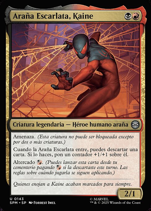 Araña Escarlata, Kaine