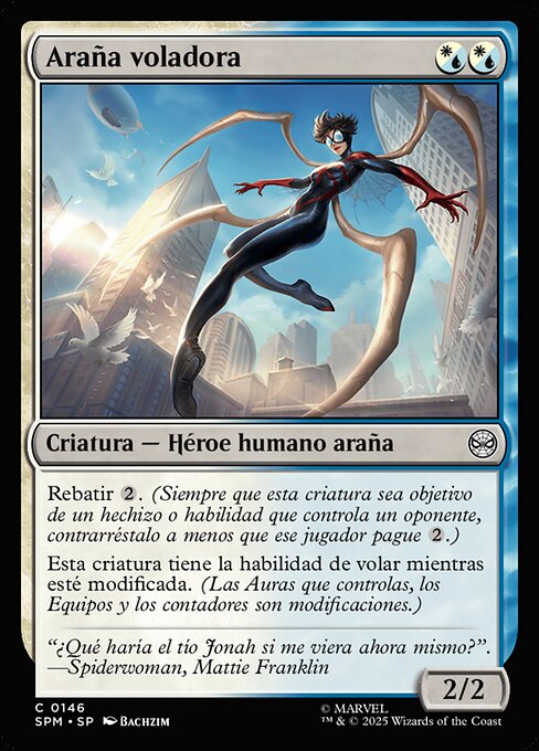 Araña voladora