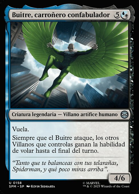 Buitre, carroñero confabulador