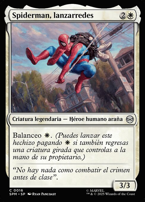 Spiderman, lanzarredes