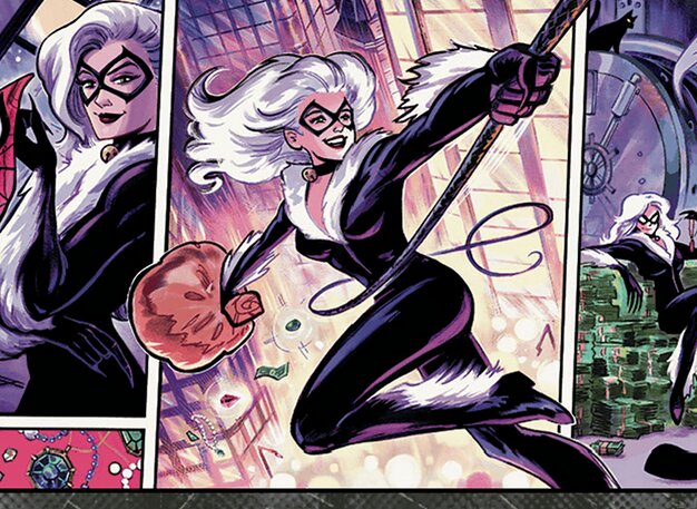 Gata Negra, ladrona astuta