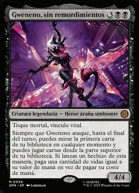 Gweneno, sin remordimientos
