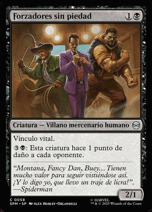 Forzadores sin piedad