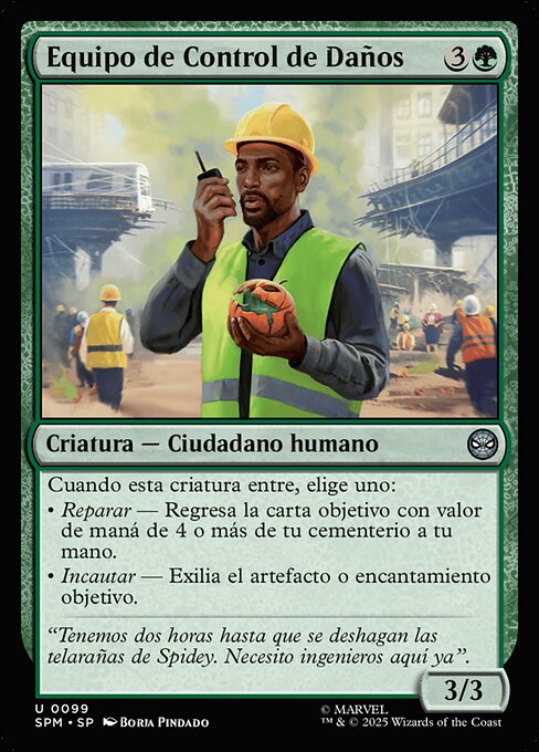 Equipo de Control de Daños