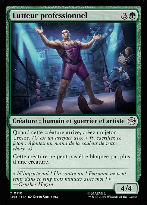 Lutteur professionnel