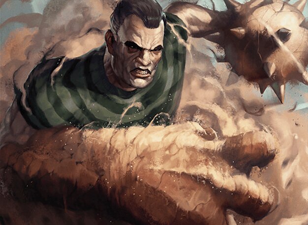 L'Homme-Sable, vaurien changeant