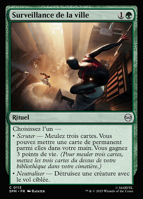 Surveillance de la ville