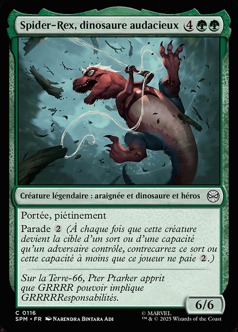 Spider-Rex, dinosaure audacieux