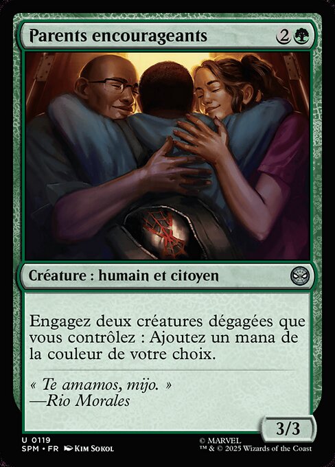 Parents encourageants