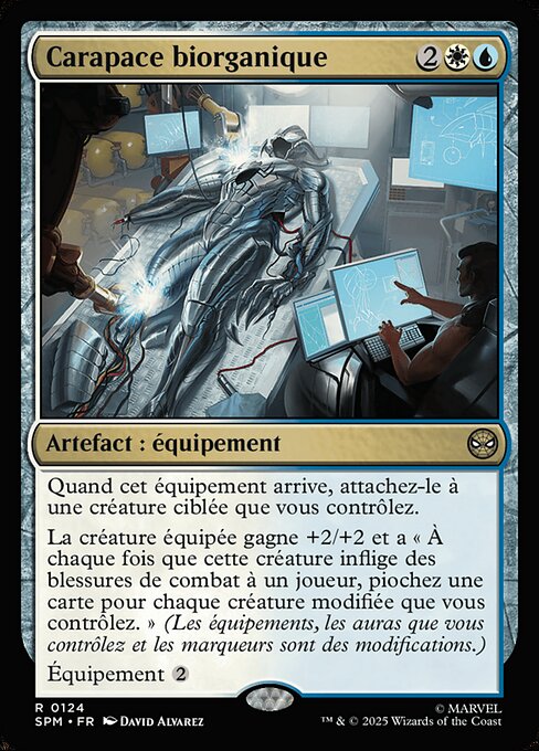 Carapace biorganique