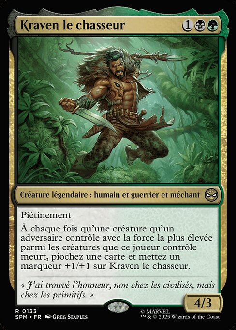 Kraven le chasseur