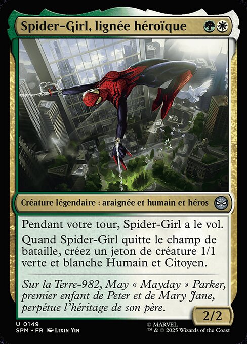 Spider-Girl, lignée héroïque