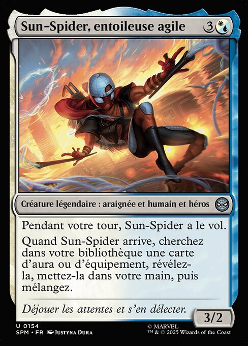 Sun-Spider, entoileuse agile