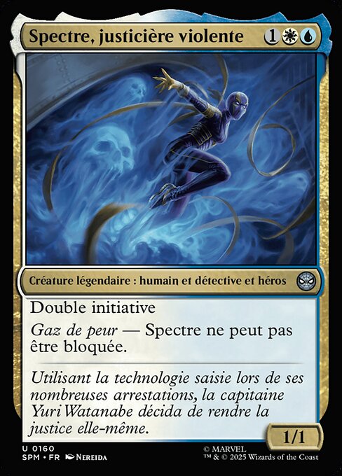 Spectre, justicière violente