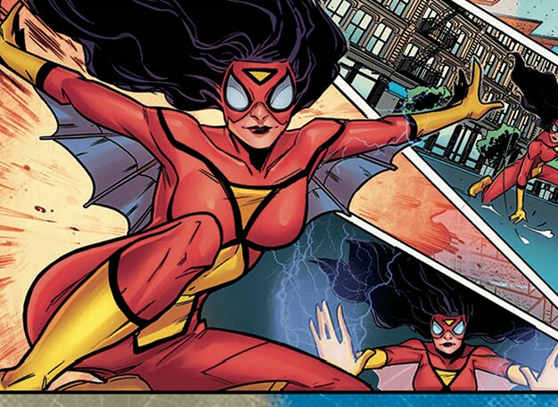 Spider-Woman, superbe sauveuse