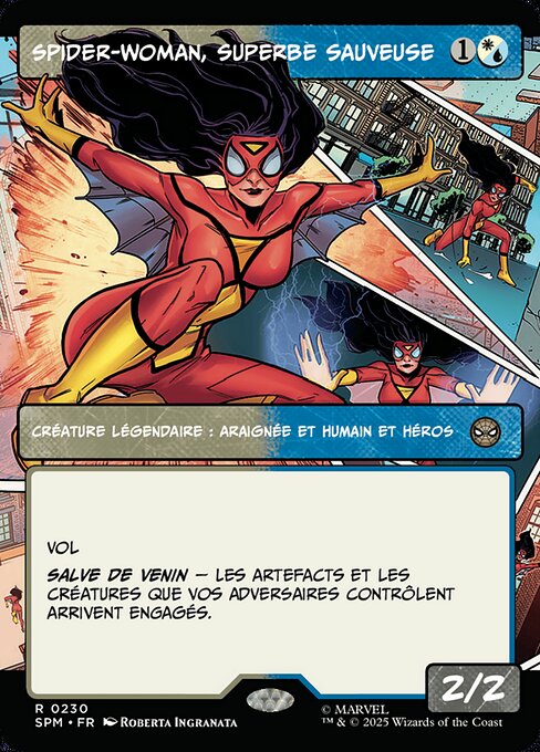 Spider-Woman, superbe sauveuse
