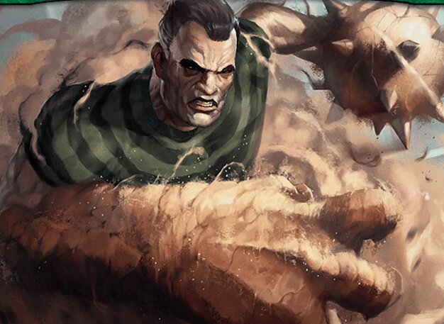 L'Homme-Sable, vaurien changeant