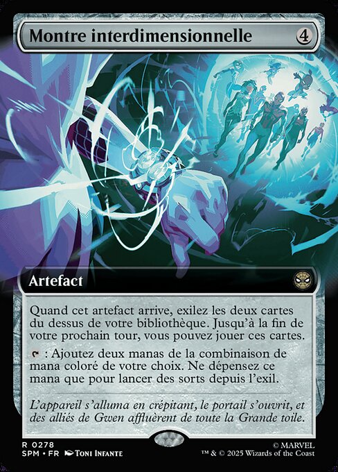 Montre interdimensionnelle