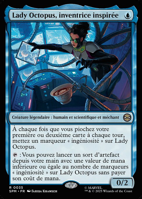 Lady Octopus, inventrice inspirée