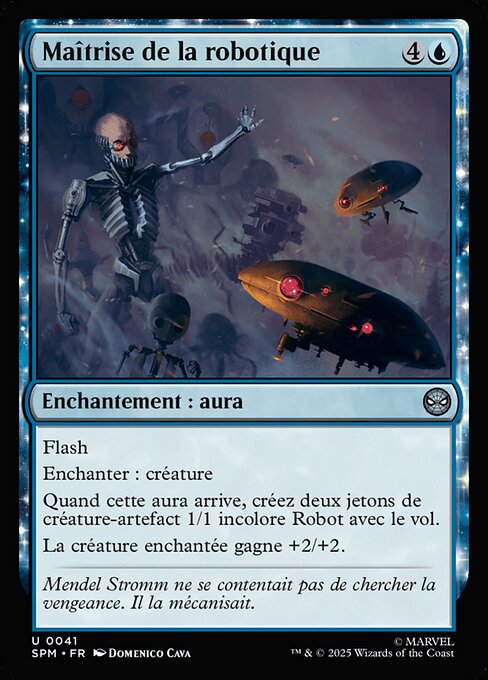 Maîtrise de la robotique