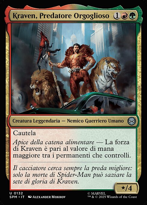 Kraven, Proud Predator