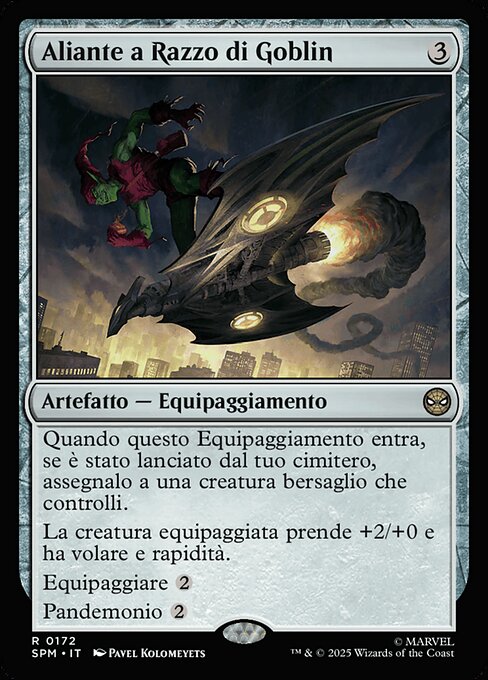 Rocket-Powered Goblin Glider