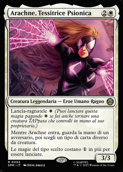 Arachne, Psionic Weaver
