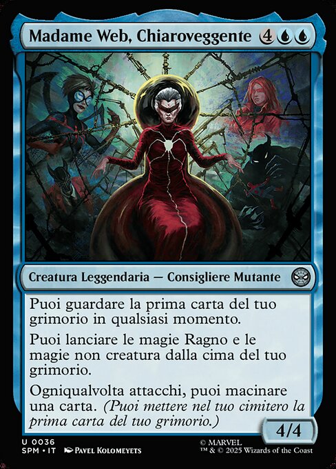Madame Web, Clairvoyant