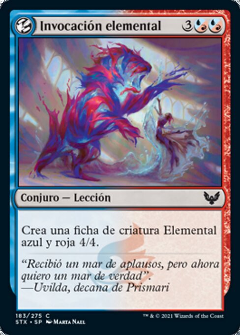 Invocación elemental