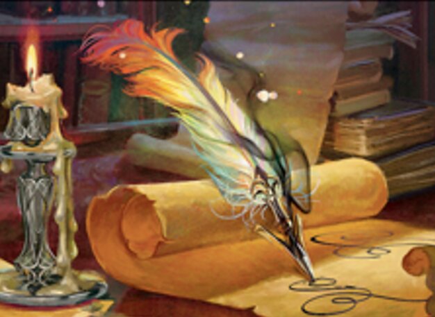 Pluma de poeta