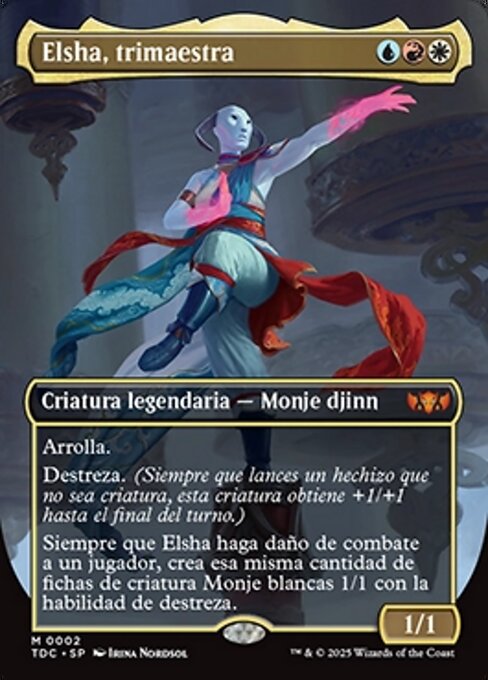 Elsha, Threefold Master