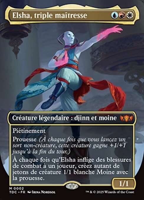 Elsha, Threefold Master