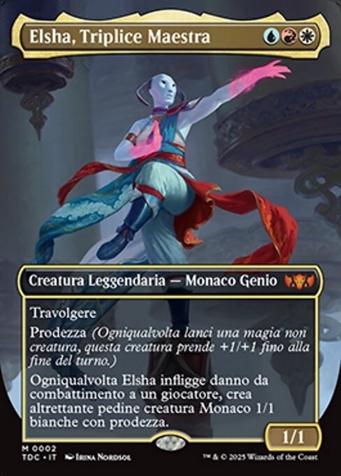 Elsha, Threefold Master