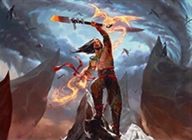 Sarkhan, aufstrebender Drache