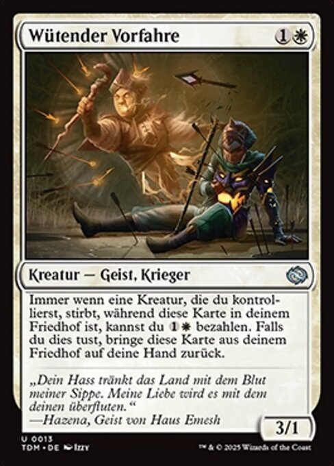 Wütender Vorfahre