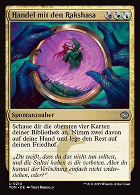 Handel mit den Rakshasa