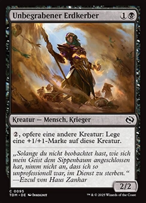 Unbegrabener Erdkerber