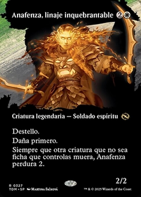 Anafenza, Unyielding Lineage
