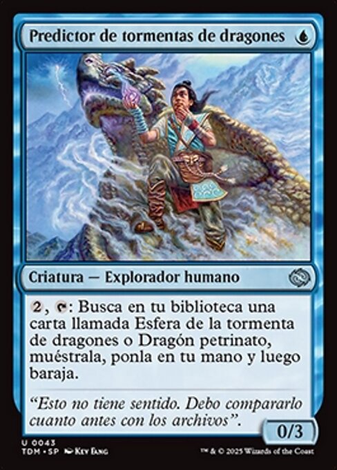 Predictor de tormentas de dragones