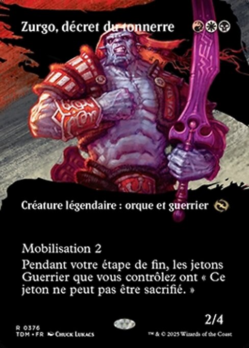 Zurgo, Thunder's Decree