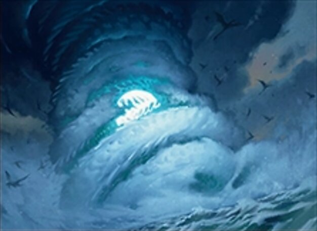 Orage des dragons tourbillonnant